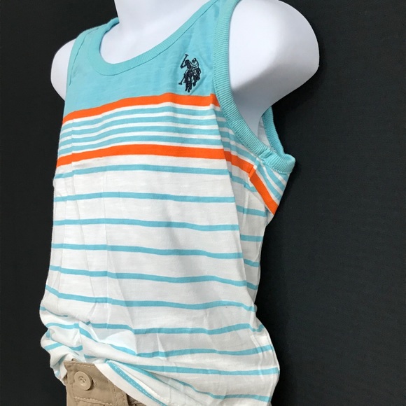 Polo Assn. Boys’ 2-Piece Tank Top and Shorts NWT - Picture 2 of 10